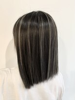 ライリー(riley)&nbsp;rileyコントラストハイライト×スモーキーグレージュ