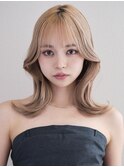 フルバング 似合わせ イメチェンヘアスタイル ハッシュカット