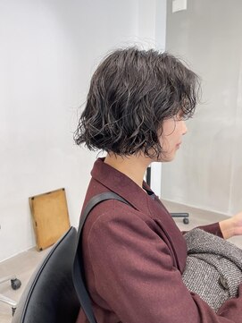 ナループロア ハチ(Nalu pu loa hachi) ボブパーマ/黒髪パーマ