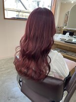 キュオンシア(CUEON. ciea)&nbsp;ロング×チェリーピンク