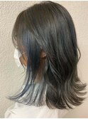 【hurakoko松下仁美】透明感重視ハイライト×インナーカラー