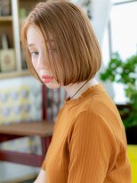 カバーヘア イヴ 戸頭店(COVER HAIR EVE)&nbsp;小顔アシンメトリー外国人風ぱっつんボブc5戸頭20代30代40代