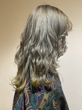 アース 綱島店(HAIR&MAKE EARTH) 20代30代40代髪質改善くびれボブアッシュベージュ透明感