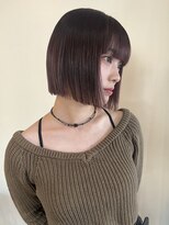 ナループロア ルームー(Nalu pu loa ROOMOO)&nbsp;タッセルボブ/ミニボブ/レッドブラウンレッドカラー