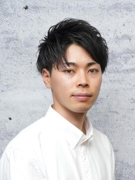 エース 中野(Ace) 爽やかツーブロックアップバング<理容室><MEN'S/中野/バーバー>