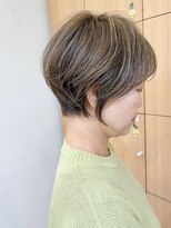 モリオ フロム ロンドン 成増店 【morio成増 セリザワ】ショートボブ くびれ ハイライトカラー