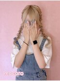 編み込みツイン