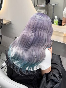 ソル バロール 表参道(SOL .valor) ネビージュ[表参道駅/青山/ケアブリーチ/ダブルカラー]