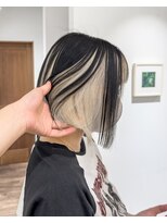 ゴウトゥデイ 横須賀店(GO TODAY)&nbsp;アンブレラカラー / ホワイト / 切っぱなしボブ