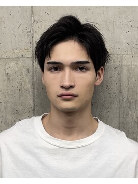 ジュネスゼロニ(JUNES 02) 黒髪爽やかアップバングショート