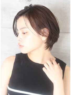 インセプション 銀座(INCEPTION) ショート・ボブ/面長/前髪なし/絶壁解消/30代/40代/50代/くびれ