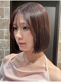 イメチェン前髪小顔ボブ_銀座