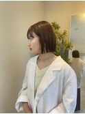 55.ボブ/切りっぱなしボブ/タッセルボブ/顔周りカット/韓国ヘア