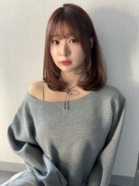 アム(amu)&nbsp;レイヤーボブ/ボブレイヤー/顔まわりレイヤー/顔まわりカット