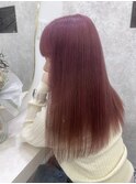 ピンクベージュ