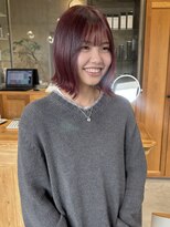 リコ(liko)&nbsp;ボブ×暖色カラー