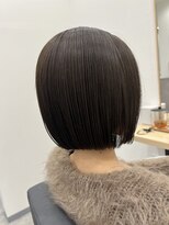 リノアバイフェリア(LINO’A by felia)&nbsp;大人可愛いパツっとボブ◎10代20代30代40代