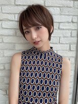 ロンドロゼ 池袋(Lond rose)&nbsp;♪ミニウルフレイヤーカット顔周り前髪韓国ショートボブ/池袋