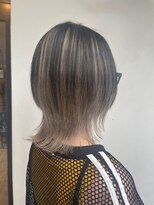 ヘアーメイクパウダー 天王寺寺田町店(Hair make powder)&nbsp;20代30代40代50代◎ウルフレイヤーカット×アンブレラカラー