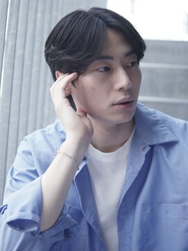 レーヴ(Reve) 目黒/品川 スペインカールブルーブラックフェザーパーマ