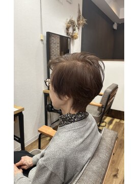 レディースショートスタイル【門前仲町/越中島/月島/大人女性】