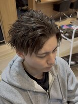 シアン(cyan)&nbsp;【cyan】かきあげセンターパート/ソフトツイスト