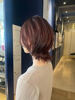 コワファースト 大分(COIFF1RST)&nbsp;ピンクパープルカラーのウルフ