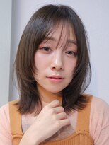 ガーデン 銀座(GARDEN) ミディアムレイヤー レイヤー ミディアム 顔まわり 透明感