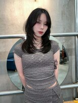 パドバイレイム(pado by LAME) ウルフボブシルバーアッシュくびれボブウルフパーマ