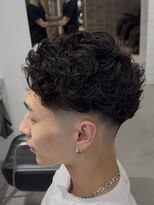 グルーマーズクレッジ 渋谷店(GROOMER/S CREDGE) men's/メンズ/刈り上げセンターパート/リバースセンターパート