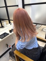 ファイブ ノーヴル カラット(5 Noble ct.)&nbsp;町田/髪質改善/ブリーチカラー/ピンクベージュ/バイカルテ