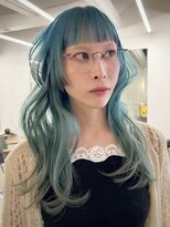 トナリ(tonari)&nbsp;姫カット×ミントカラー
