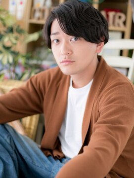 カバーヘア ブリス 戸田公園西口店(COVER HAIR bliss) *COVER HAIR*七三サイドパート◎無造作パーマb!