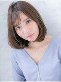 *LOREN*ナチュラルワンカール30代40代似合わせ小顔ボブディ