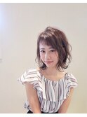 クセ毛風エアリー大人ボブ