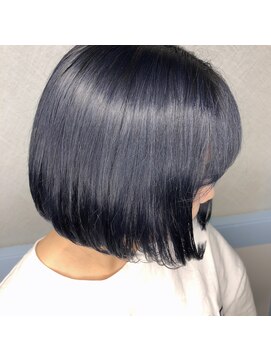 テクライズ 豊橋店(TECHRISE) ネイビーボブ