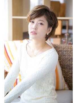 ヘアーアンドメイク アズール 志木店(Hair&Make Azur) 【Azur 志木店】大人きれいな耳掛けショート☆