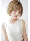 無造作×ショートボブ◎