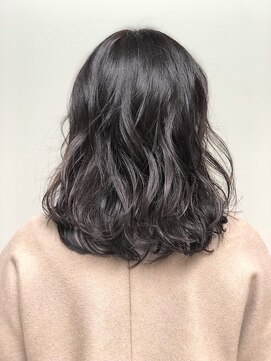 オーストヘアジジ(Aust hair Gigi) 大人かわいい☆ラフミディアム ローライト×ヌーディグレージュN