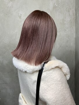 サロンドミルク 溝の口店(salon de MiLK) 秋冬にぴったりなモーヴピンク!