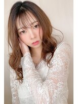 ヘアーサロンロージー 水沢寺小路店(Hair Salon Rosy)&nbsp;シースルー前髪×くびれレイヤー