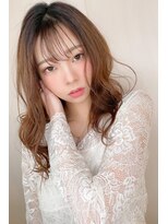 ヘアーサロンロージー 水沢寺小路店(Hair Salon Rosy) シースルー前髪×くびれレイヤー