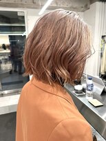 ダブ アオヤマ(DaB AOYAMA)&nbsp;Wavy BOB / テラコッタベージュ / ミニウルフ