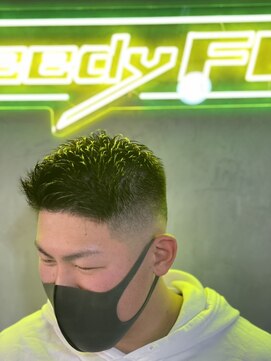 グリーディーフォックス 代々木(Greedy FOX) かき上げヘア/サイドパート/韓国マッシュ/フェードカット/代々木