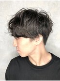 【CECIL 下北沢】メンズ黒髪マッシュパーマ