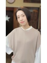 ブリッジ(Bridge) 【Bridge】酸熱ナチュラルベージュのショート