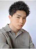 ナチュラルツーブロックショート