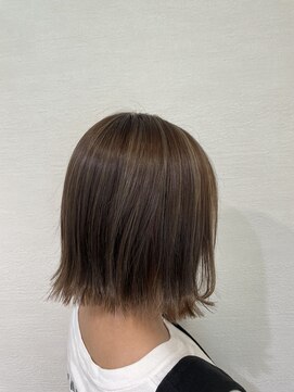 リアン 熊谷本店(Rien) 細めハイライト×ベージュ