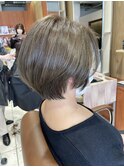丸みショート/ショートボブ/大人かわいい/大人ショート/大人女子