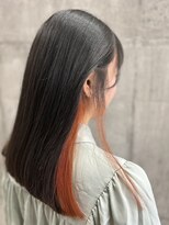 ココカラ(Kokokala) #インナーカラー　#カラー　#オレンジ　#髪質改善TOKIO
